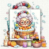 Granny's Bubble Bath Jigsaw Puzzle 1000 Pieces