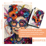 Puzzle puzzle per frenesia psichedelica 1000 pezzi