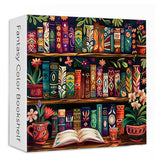 Fantasy Color Bookshelf Jigsaw Puzzle 1000 Pieces