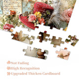 Vintage Floral Hat Jigsaw Puzzle 1000 Pieces