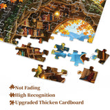 Autumn Book House Jigsaw Puzzle 1000 Piece