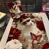Peony Cat Dreams Jigsaw Puzzle 1000 Pieces