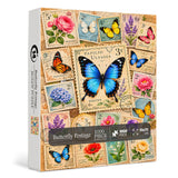 Butterfly Postage Jigsaw Puzzle 1000 Piece