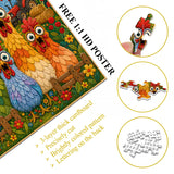 The Cluck Squad Jigsaw Puzzle 1000 Pieces