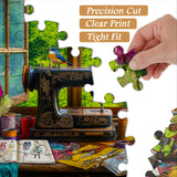 Points de puzzle de printemps 1000 pièces