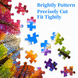 Rainbow Forest Jigsaw Puzzle 1000 Pieces