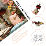 Vintage Floral Hat Jigsaw Puzzle 1000 Pieces