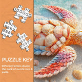 Ocean Shell Turtle Jigsaw Puzzle 1000 Pieces