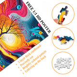 Impasto Art Tree Jigsaw Puzzle 1000 Pieces