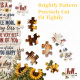 Sunflower Positivity Jigsaw Puzzle 1000 Pieces