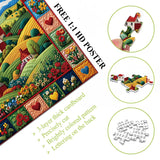 Quilted Homestead Jigsaw Puzzle 1000 Pieces