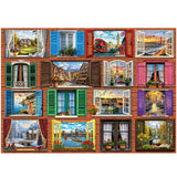 World Through Windows Jigsaw Puzzle 1000 Pieces