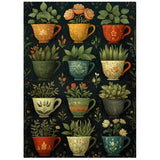 Plant-Loaded Cups Jigsaw Puzzle 1000 Pieces