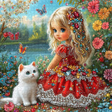 Gemstone Girl Jigsaw Puzzle 1000 Pieces