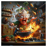 Hot & Spicy Kitchen Jigsaw Puzzle 1000 Pieces