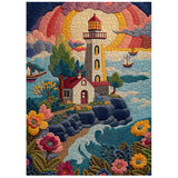 Threadwork Lighthouse Jigsaw Puzzle 1000 Pieces
