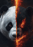 Rock Art Panda Puzzles 1000 pièces