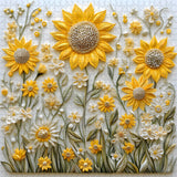 Golden Sunflower Jigsaw Puzzle 1000 Pieces