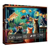 Cat's Gaze puzzle puzzle 1000 pezzi