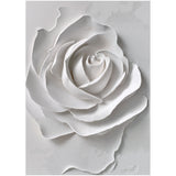 White Whirl Diamond Painting Kit