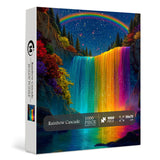 Rainbow Cascade Jigsaw Puzzle 1000 Pieces