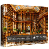 Retro Reading Room Jigsaw Puzzle 1000 Piece