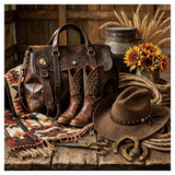 Vintage Western Spirit Diamond Painting Kit