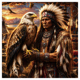 Tribal Spirit Eagle Diamond Painting Kit