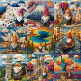 Gnome Journey Jigsaw Puzzle 1000 Pieces