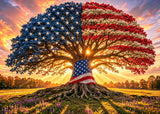 Liberty Root Oak Diamond Painting Kit