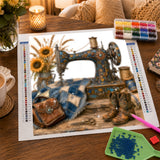 Western Stitch Craft Diamond Painting Kit
