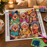 Tipsy Time with Besties Diamond Painting Kit