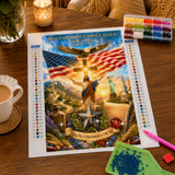 Faith & Freedom Diamond Painting Kit