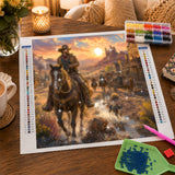 Sunset Rider Diamond Painting Kit