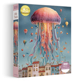 Jigsaw -Jigsaw -Jelzern von Neon Jellyfish 1000 Stücke