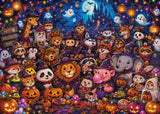 Animal Carnival Night Jigsaw Puzzle 1000 Piece