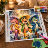 Dragon Rain Adventure Diamond Painting Kit