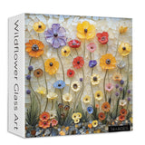 Wildflower Glass Art Jigsaw Puzzle 1000 Pieces