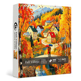 Fall Village Jigsaw Puzzle 1000 Pieces