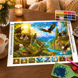 Eagle Life Cycle Diamond Painting Kit