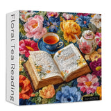 Floral Tea Reading Jigsaw Puzzle 1000 Pieces
