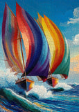 Ride the Waves Jigsaw Puzzle 1000 Pieces