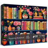 Blooming Bookshelfulsaw puzzle 1000 pezzi