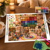 Yarn & Cats Haven Diamond Painting Kit