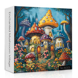 Enchanted Mushroom Village Jigsaw Puzzles 1000 Pieces