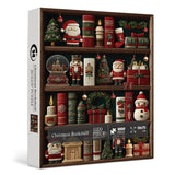 Christmas Bookshelf Jigsaw Puzzle 1000 Pieces