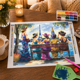 Parisian Afternoon Diamond Painting Kit