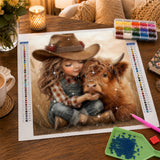 Gentle Highland Diamond Painting Kit