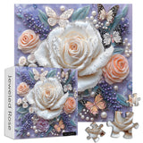 Jeweled Rose Jigsaw Puzzles 1000 Pieces
