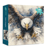 Ink Eagle Jigsaw Puzzle 1000 Pieces